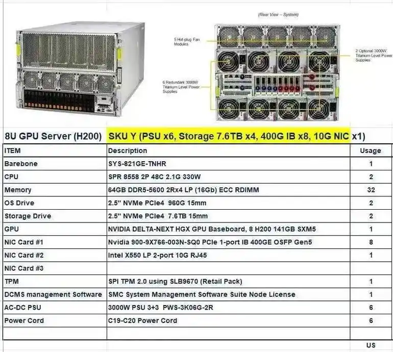 H200 NVLINK 服务器-产品图片-算力之光